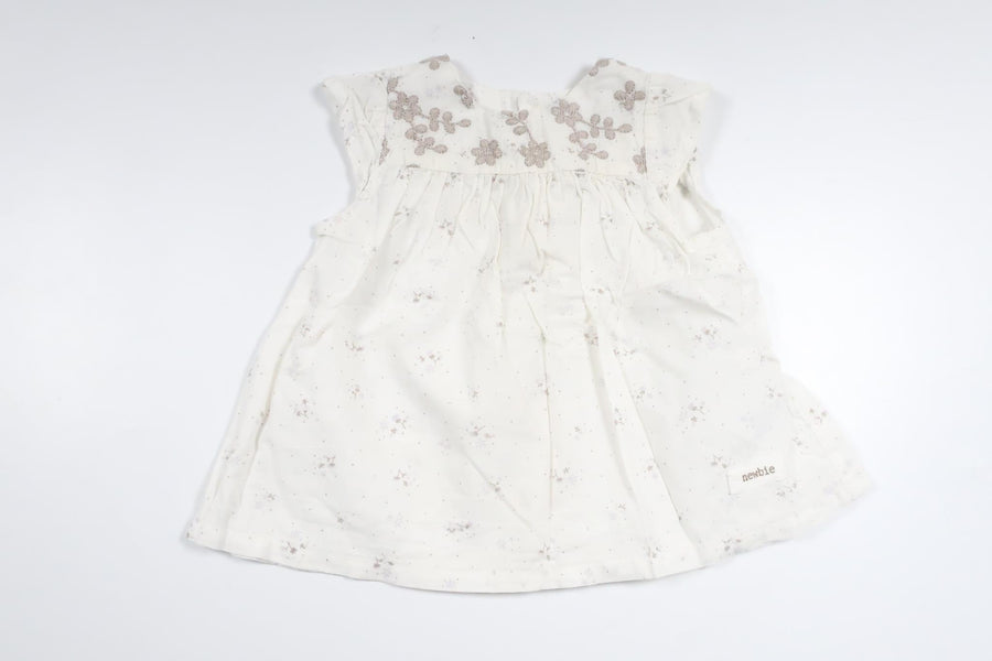 Floral tunic from Newbie - Size 62 - White