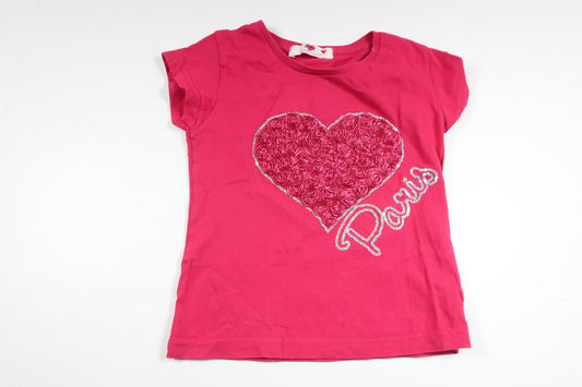 Sweater from Paris... so girly - Size 104 - Pink