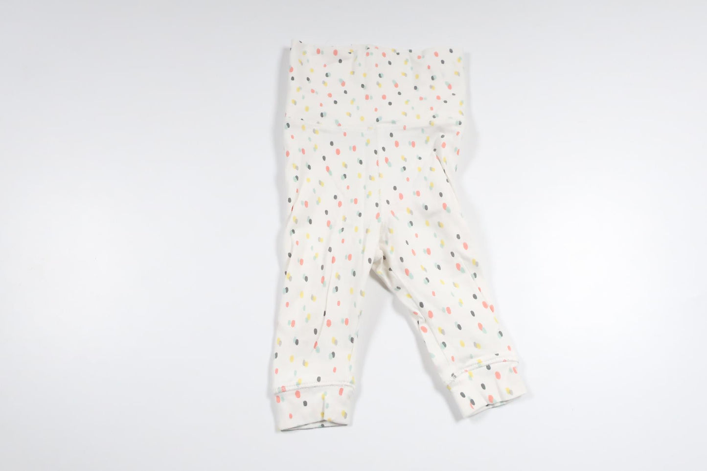 Polka dot trousers from Lindex - Size 50 - White