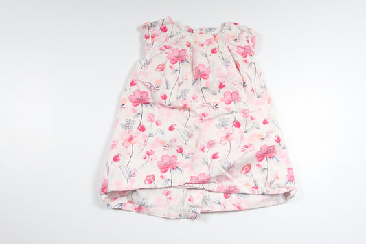 Floral dress from Baby Club by C&amp;A - Size 68 - White