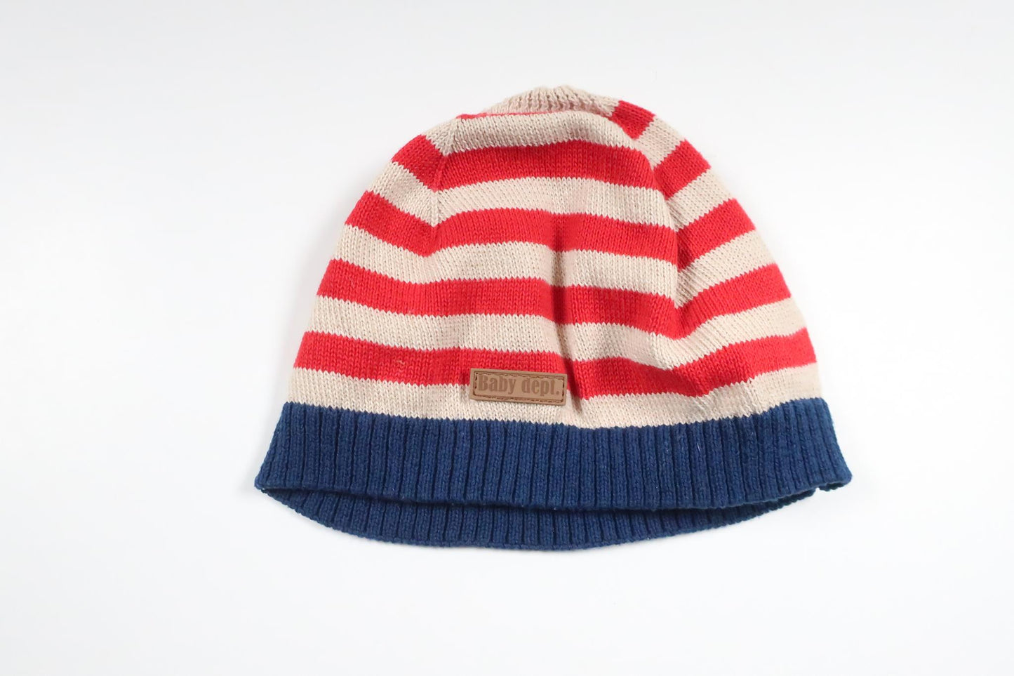 Knitted hat from H&amp;M - Size 74/80 - Red