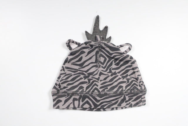 Patterned hat from ICA I Love Eco - Size 50 - Grey