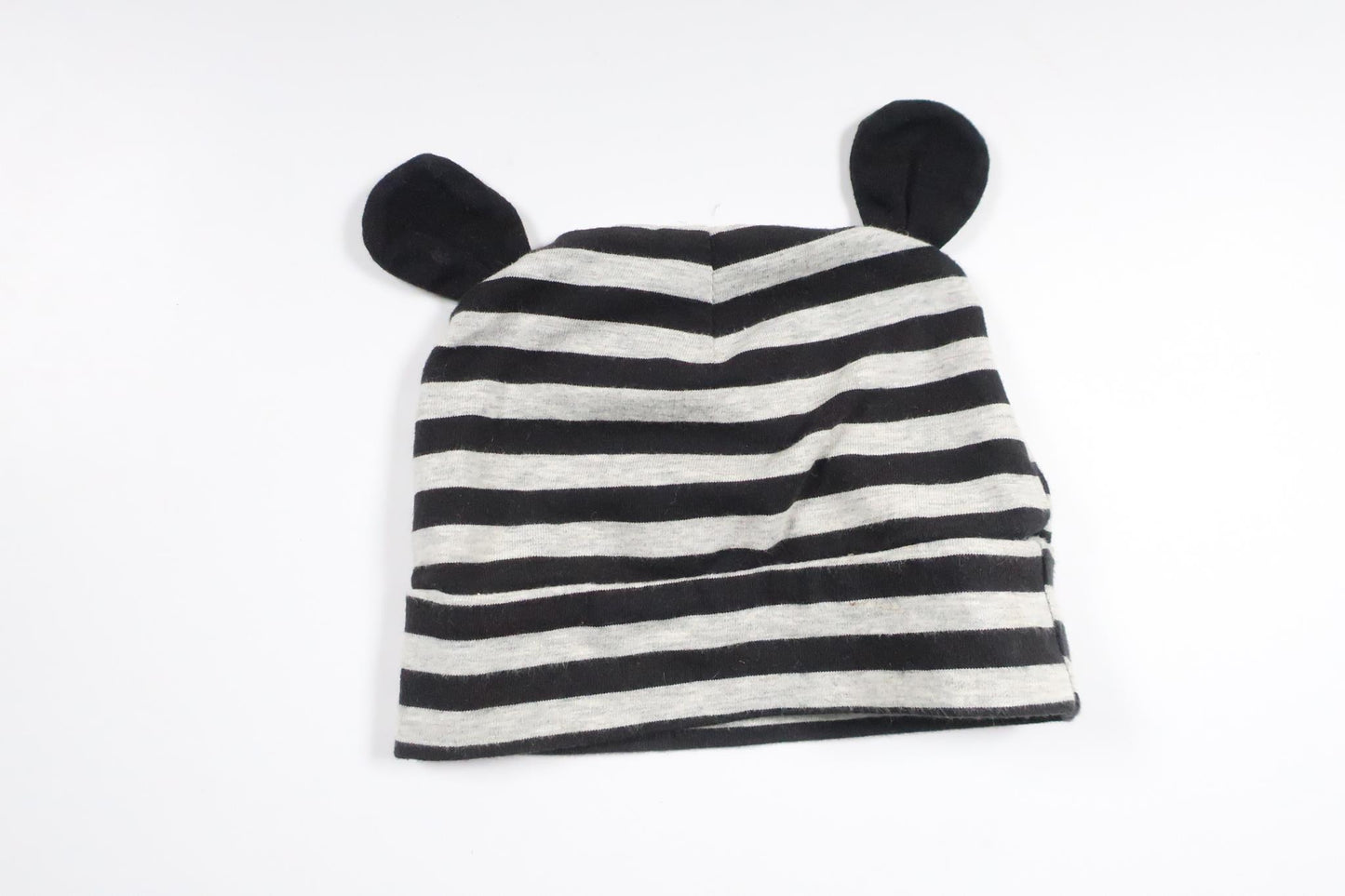 Striped hat from Basic U - Size 62 - Grey