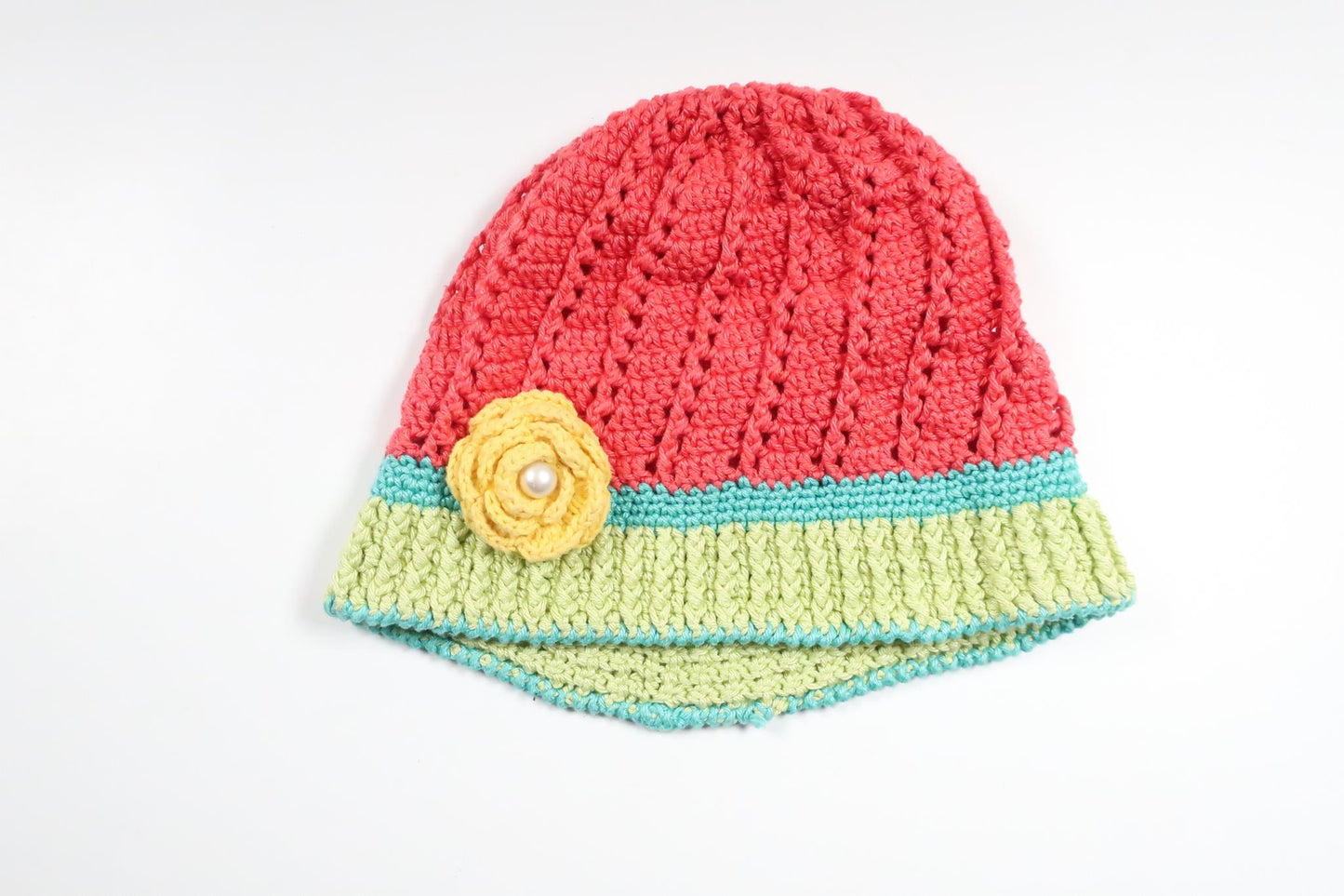 Hand-knitted hat from Unknown - Size 80/86 - Multi