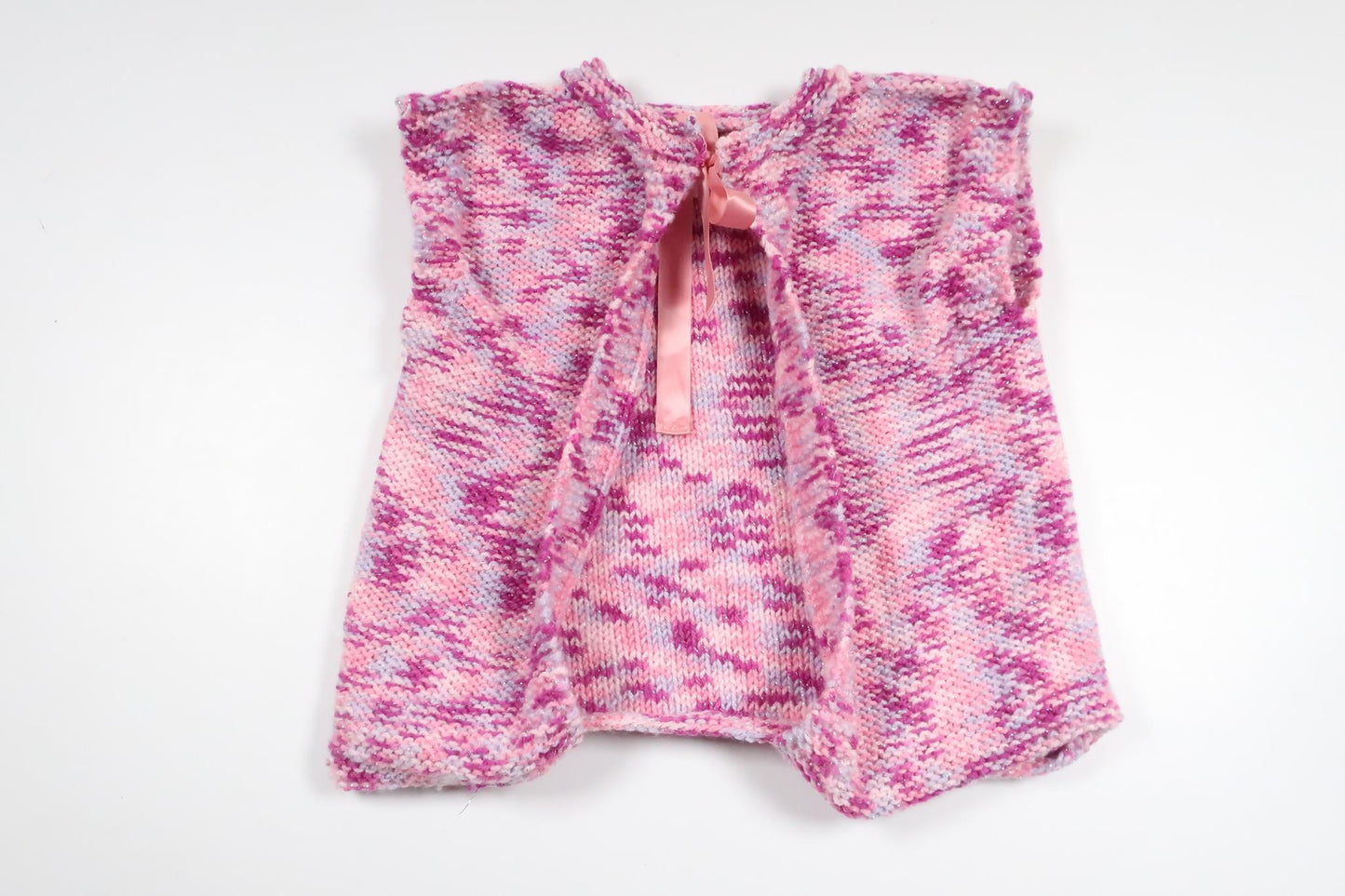 Knitted vest from Unknown - Size 86/92 - Pink