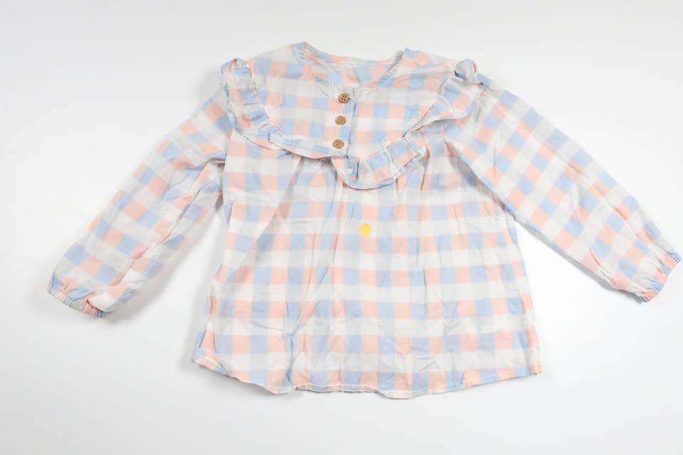 Checked tunic from H&amp;M - Size 86 - Blue