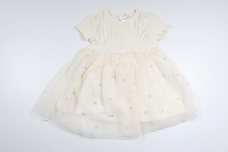 Party dress/tulle dress from Zara - Size 74/80 - Off-white