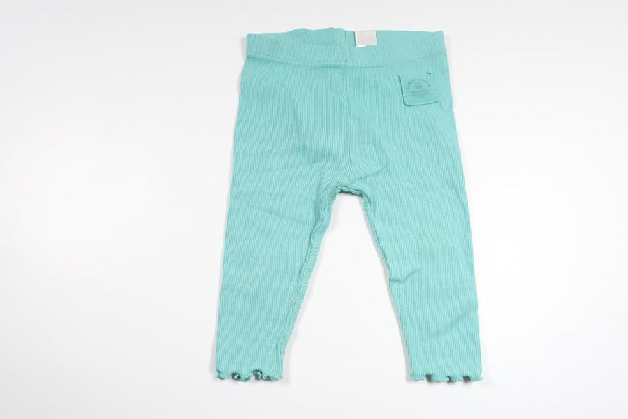 Ribbed trousers from Zara - Size 74/80 - Blue