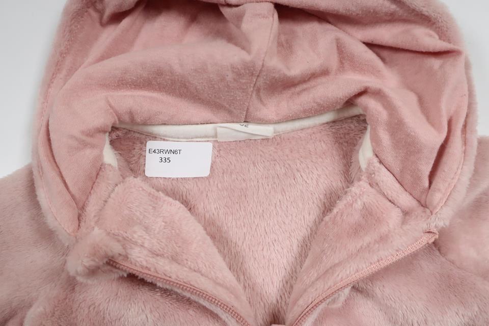 Fleece hooded jacket from Kappahl - Size 62 - Pink