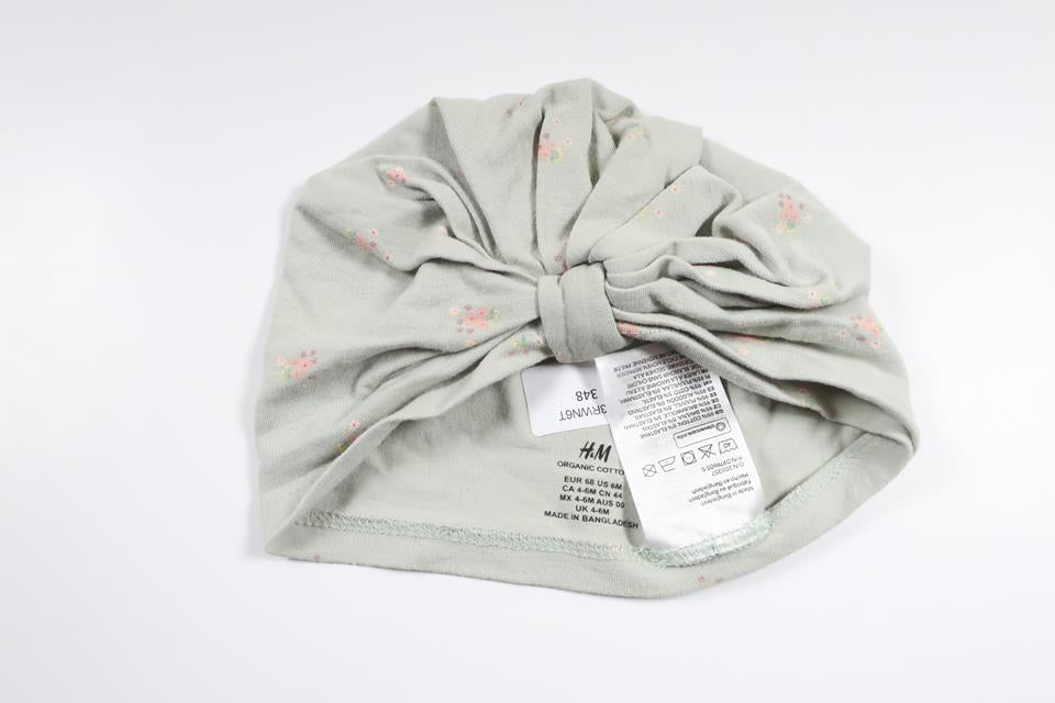 Turban hat from H&amp;M - Size 68 - Green
