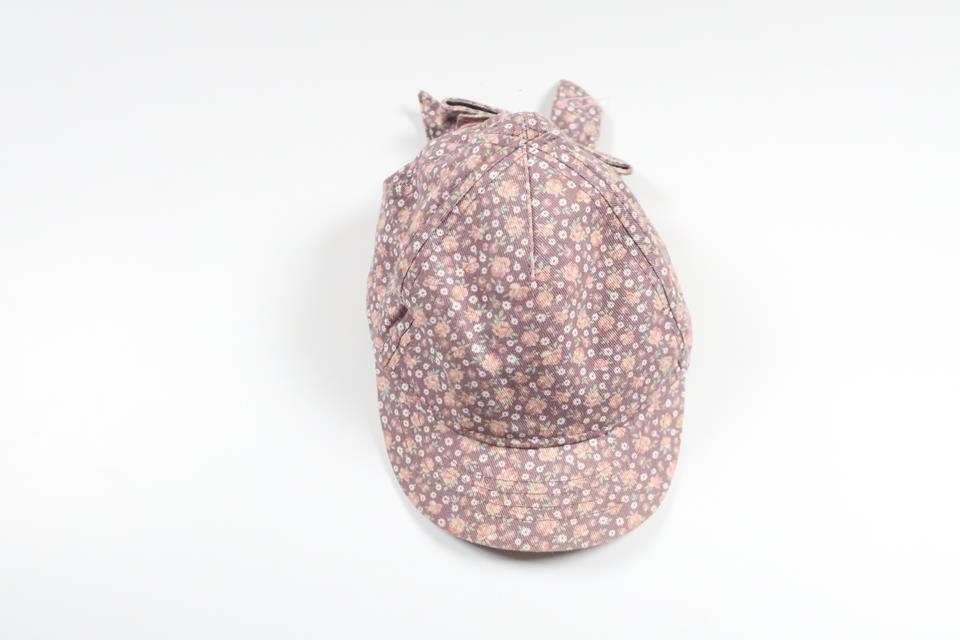 Floral cap from Newbie - Size 44/46 - Purple
