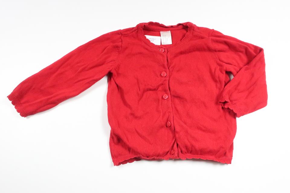 Knitted cardigan from H&M - Size 80 - Red