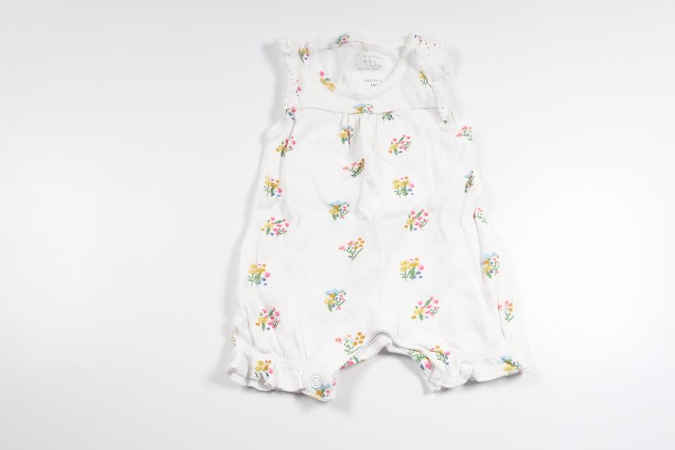 Floral jumpsuit from Primark - Size 50/56 - White