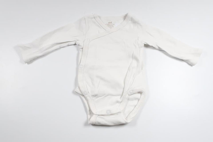 Wrap bodysuit from H&M - Size 56 - White
