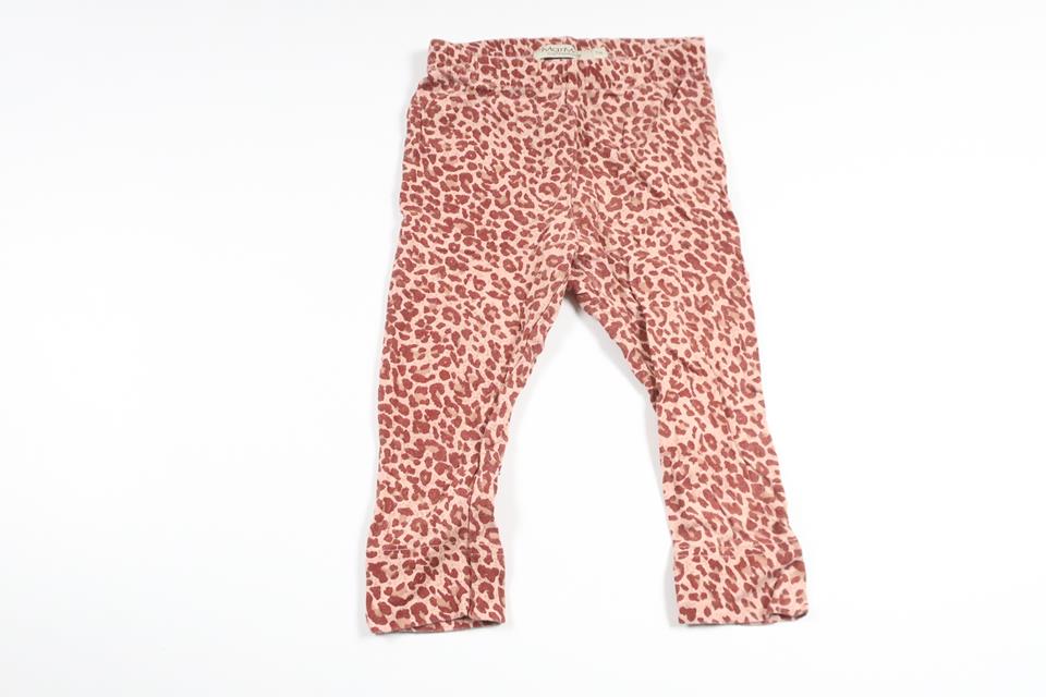 Leopard-print trousers from MarMar Copenhagen - Size 68 - Burgundy