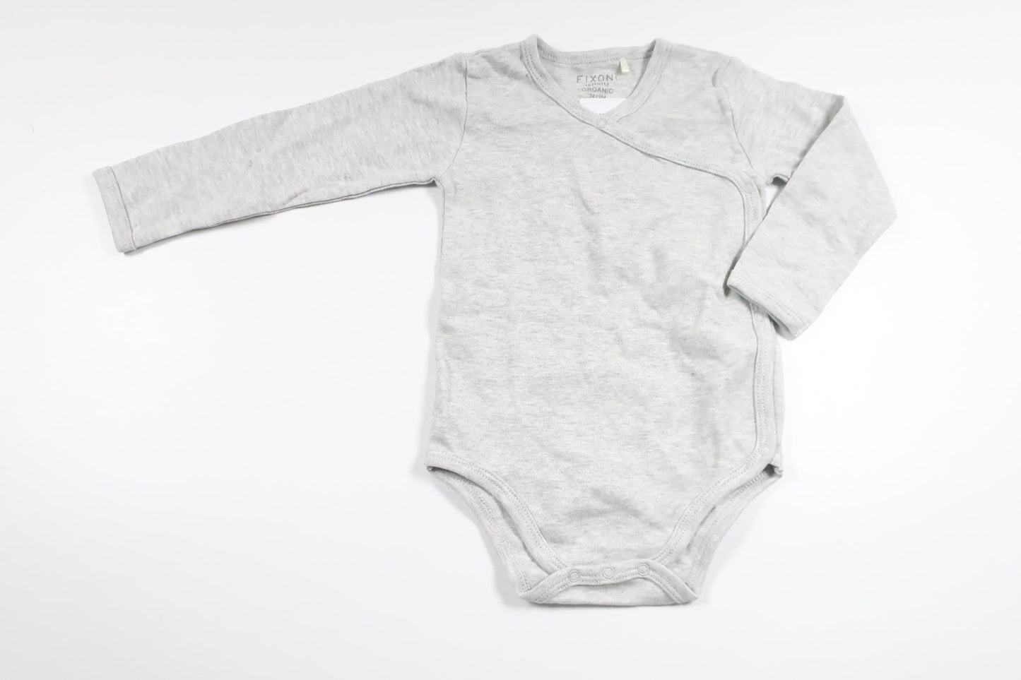 Wrap bodysuit from Fixoni - Size 74 - Grey