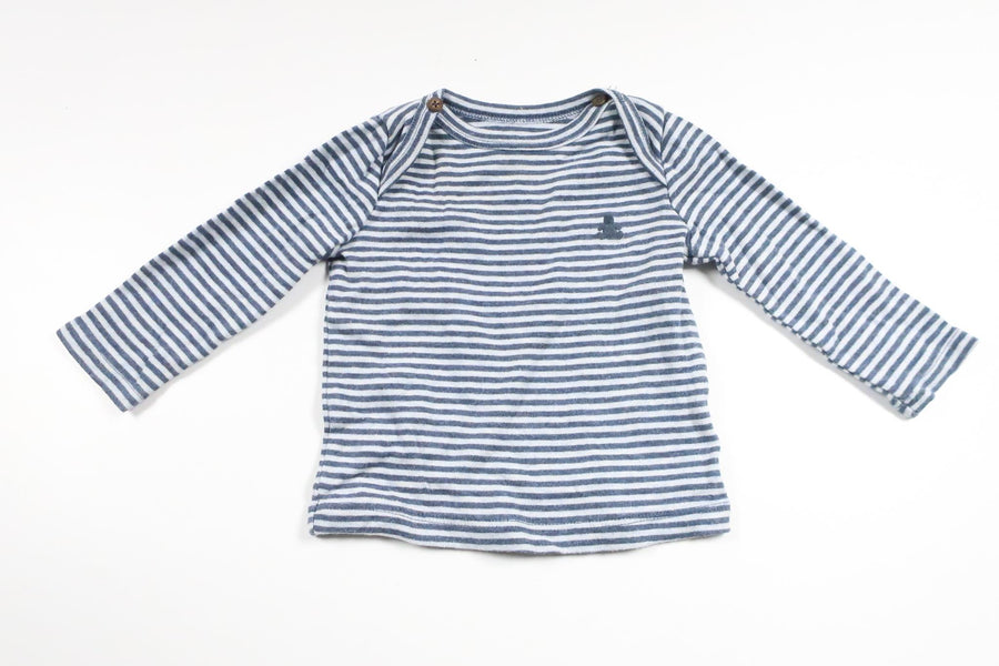 Striped sweater from Baby GAP - Size 62/68 - Gray