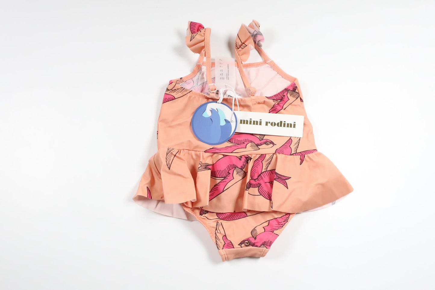 Swimsuit from Mini Rodini - Size 80/86 - Pink