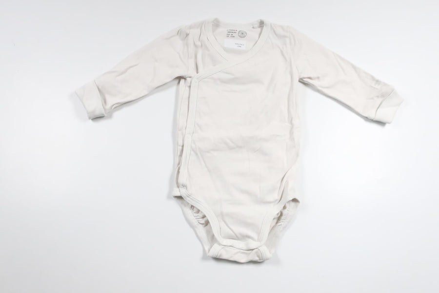 Wrap bodysuit from Lindex - Size 68 - White