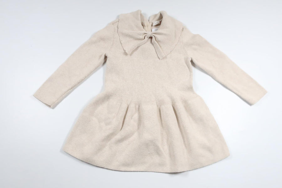 Knitted dress from H&M - Size 86 - Beige