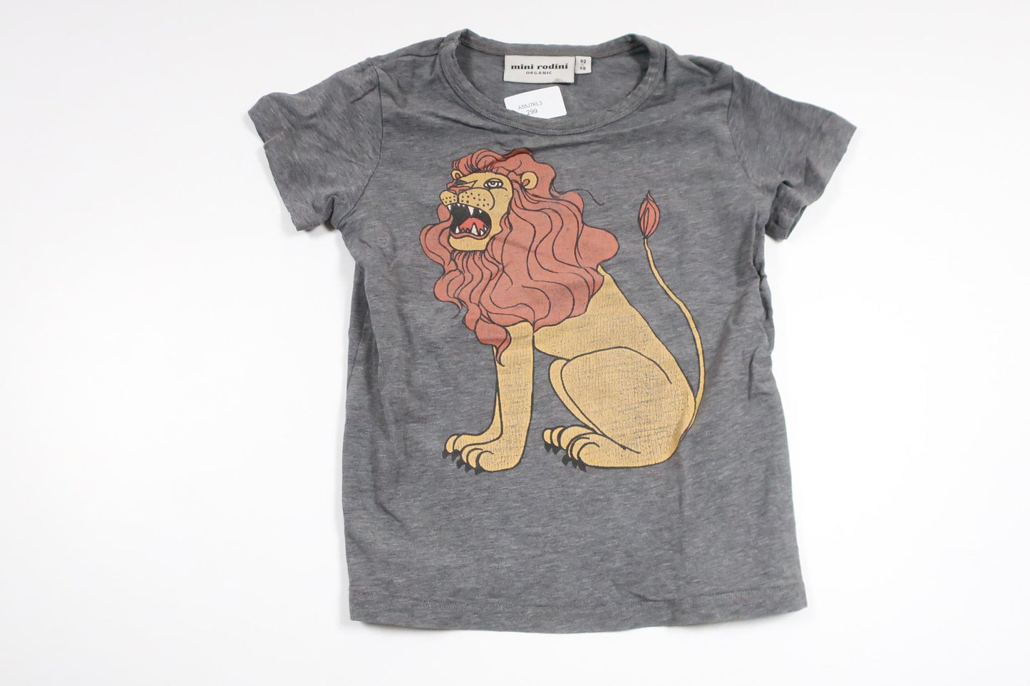 T-shirt from Mini Rodini - Size 92/98 - Grey