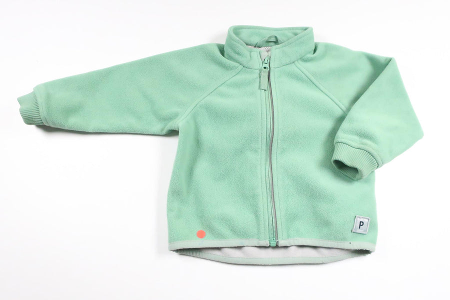 Wind fleece jacket from Polarn o. Pyret - Size 80 - Green