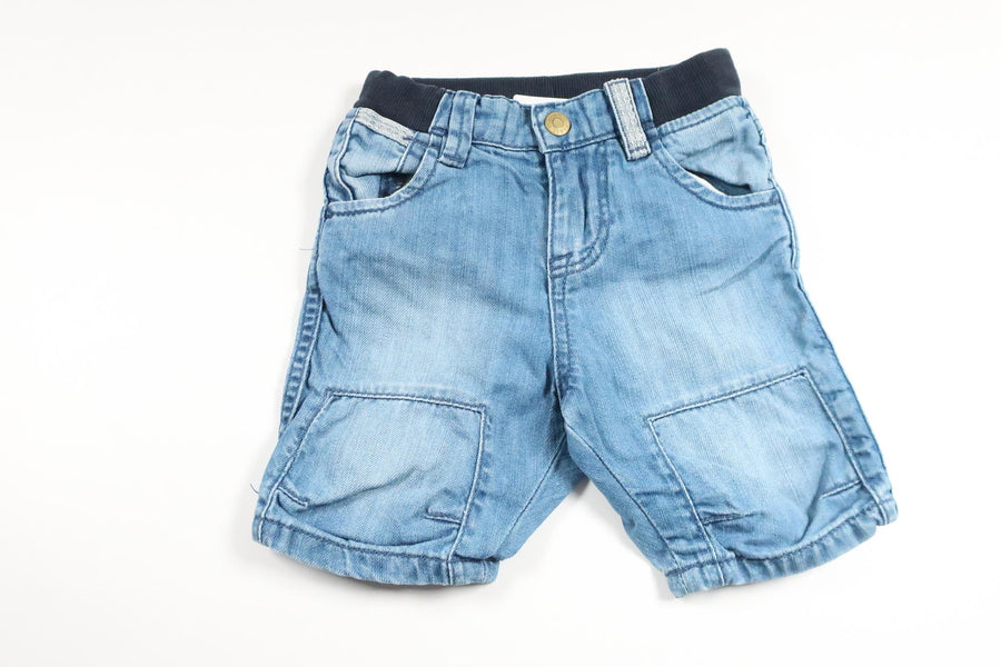 Denim shorts from Polarn o. Pyret - Size 74 - Denim