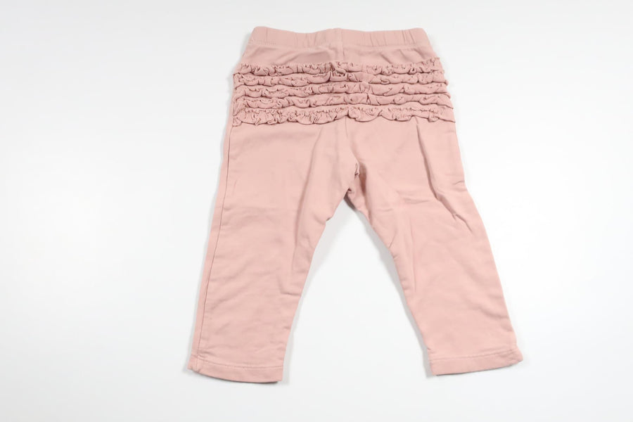 Trousers with ruffles from Lindex - Size 80 - Pink