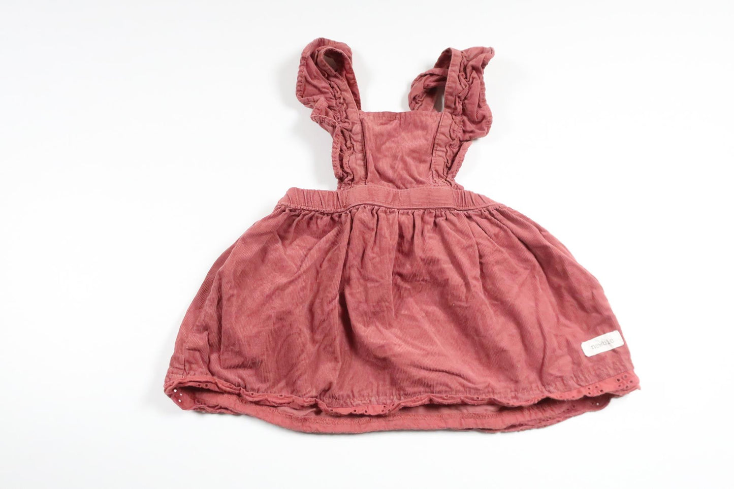 Suspender skirt from Newbie - Size 68 - Pink