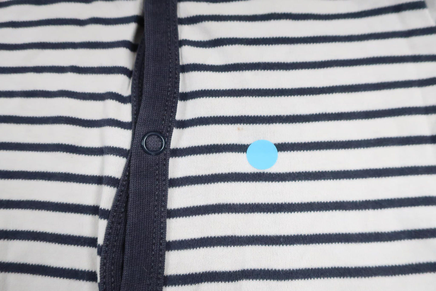 Striped pajamas from Newbie - Size 74 - White