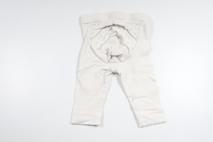 Newbie ruffled trousers - Size 56 - White