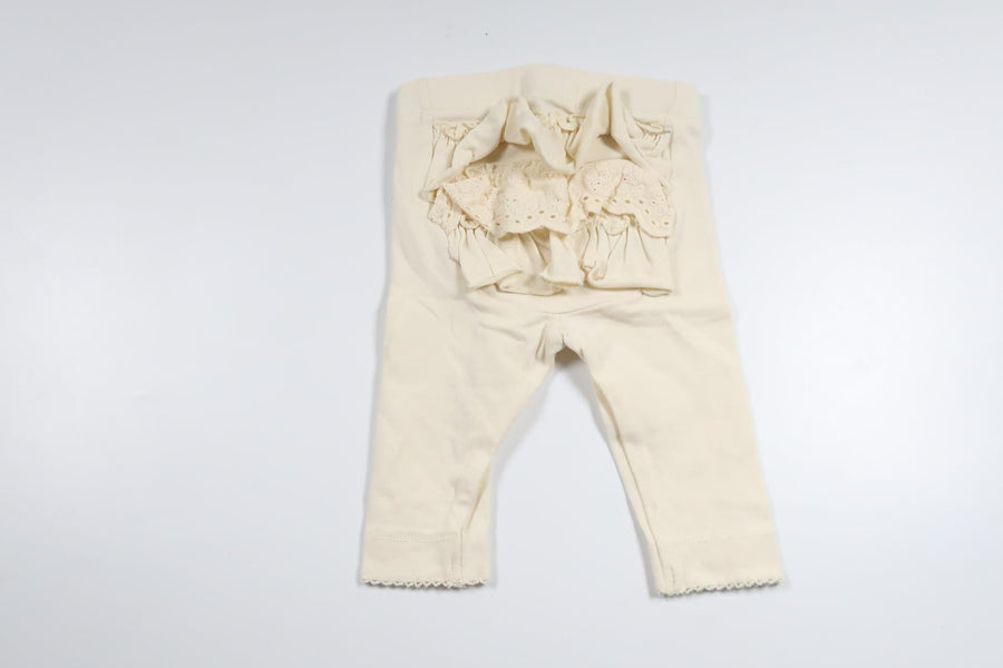 Newbie ruffled trousers - Size 56 - Yellow