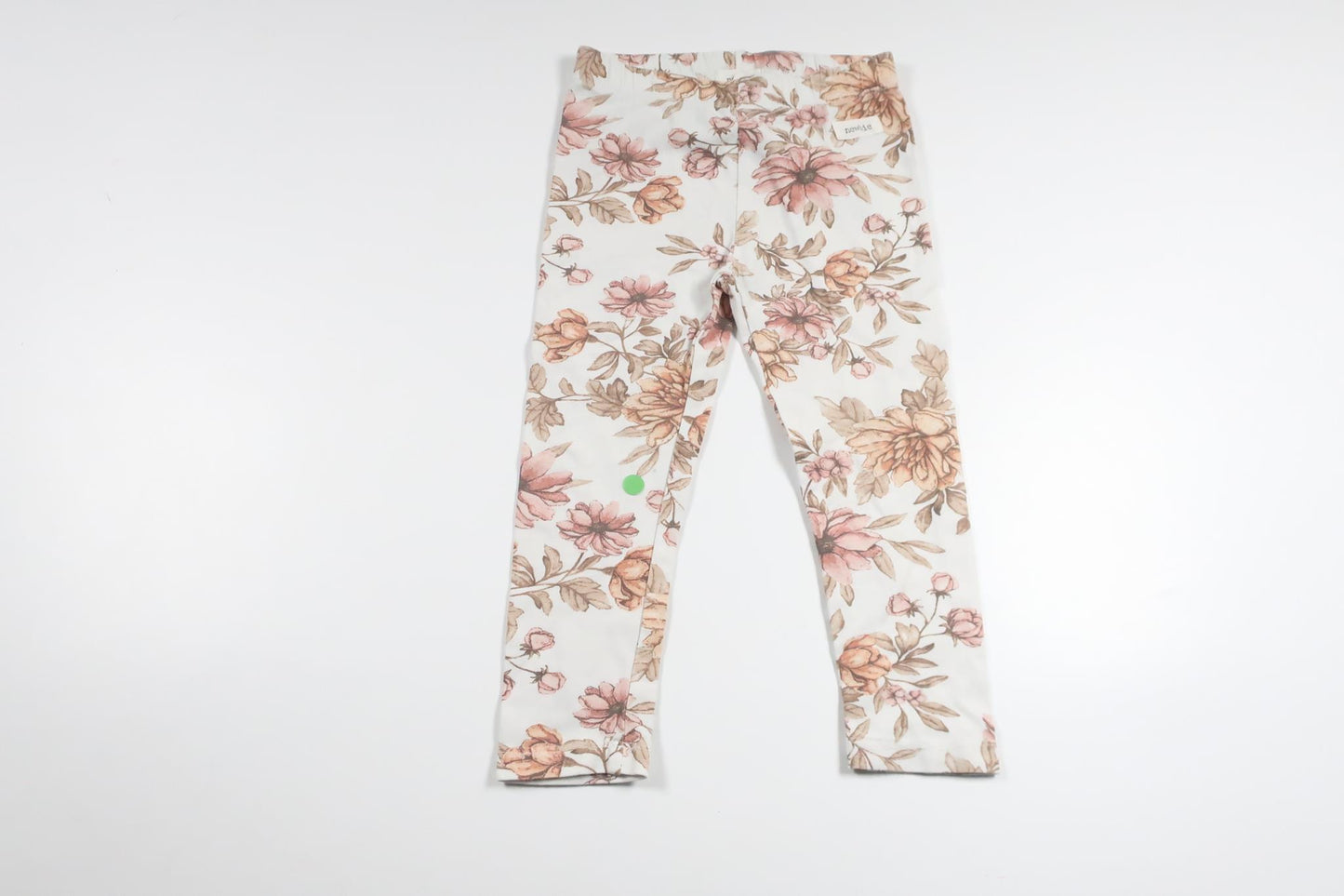 Floral pants from Newbie - Size 92 - White