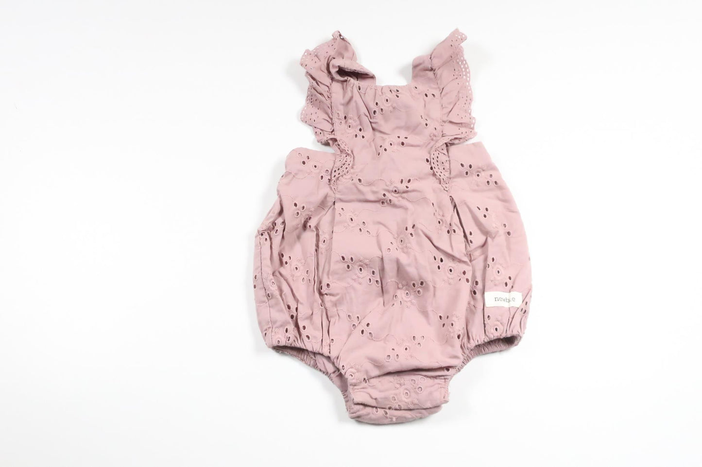 Bodysuit with embroidery from Newbie - Size 62 - Purple