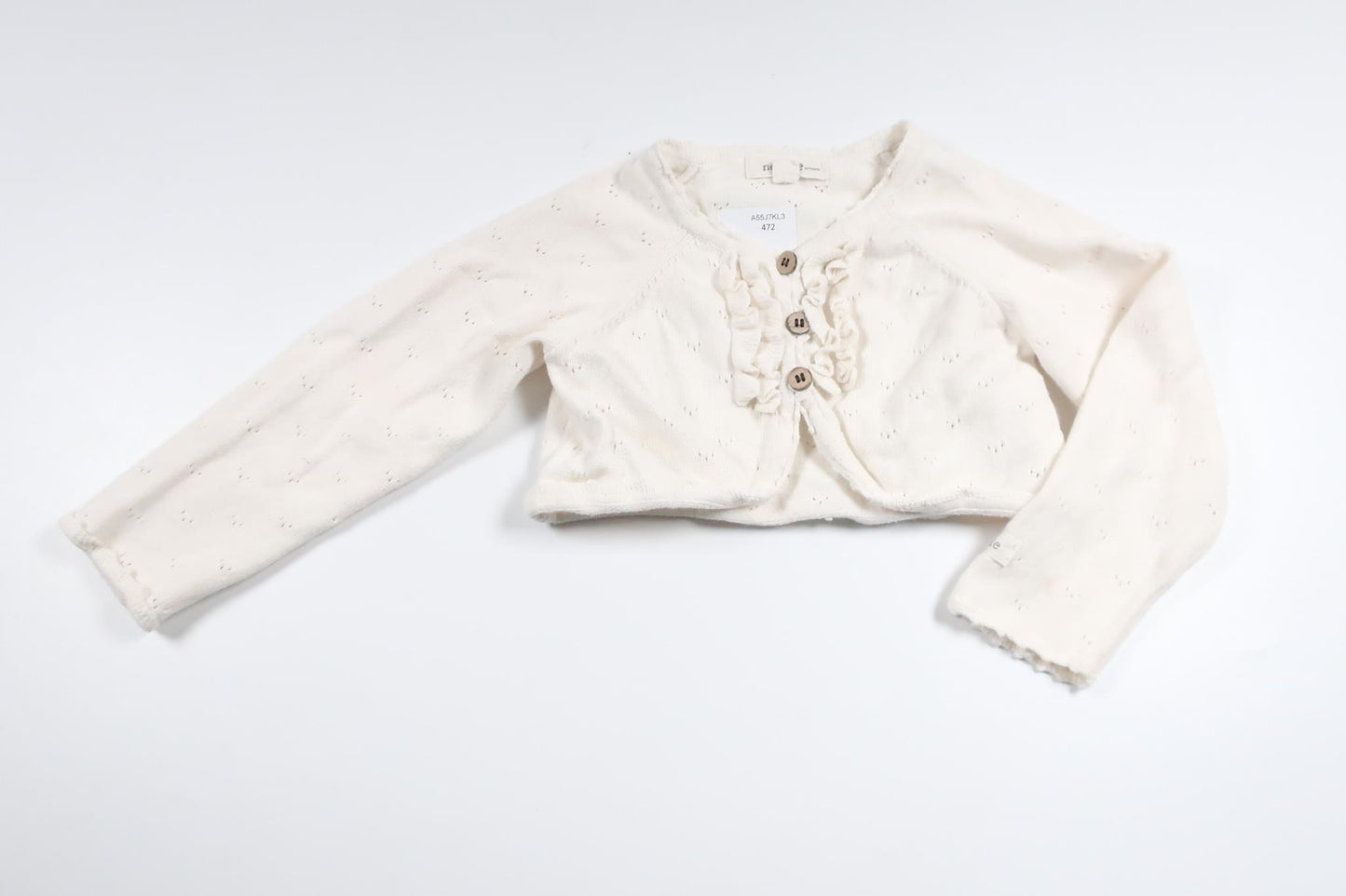 Knitted cardigan from Newbie - Size 86 - White