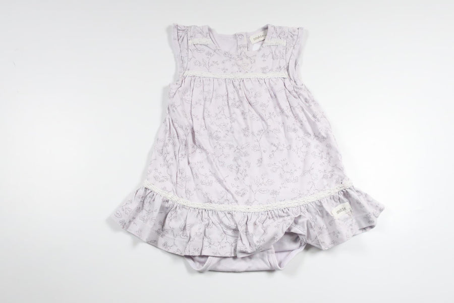 Dress with built-in body from Newbie - Size 68 - Purple