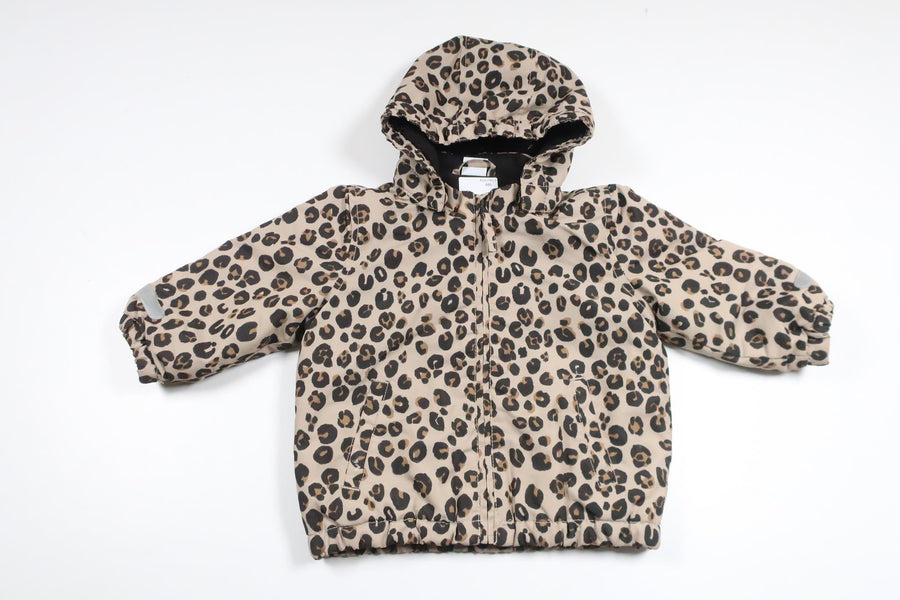 Fleece-lined thinner jacket from Lindex - Size 80 - Beige