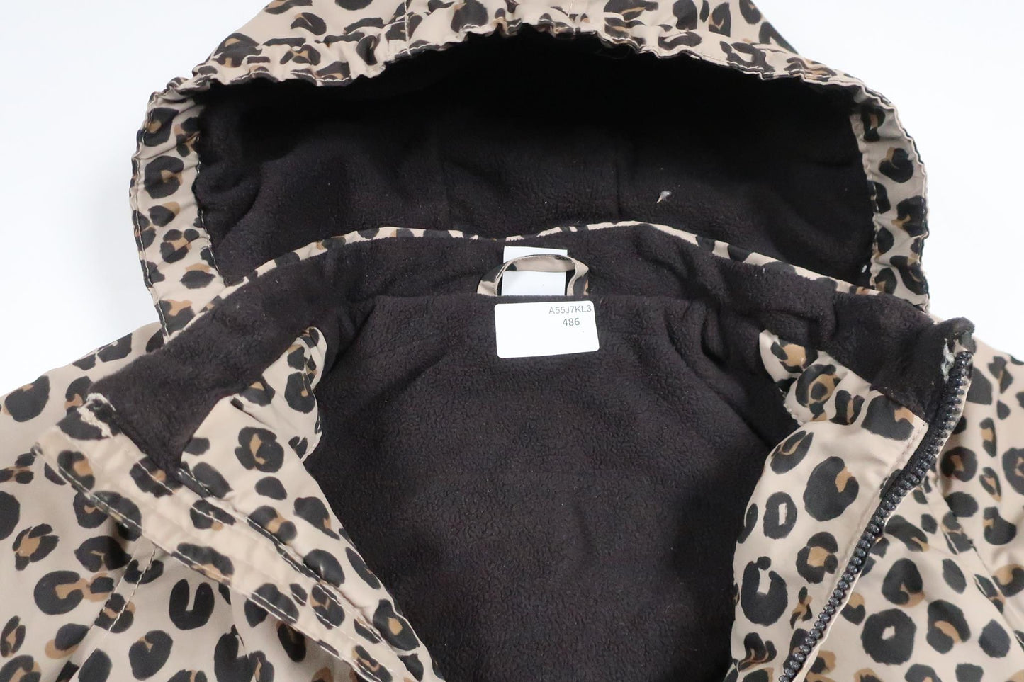 Fleece-lined thinner jacket from Lindex - Size 80 - Beige