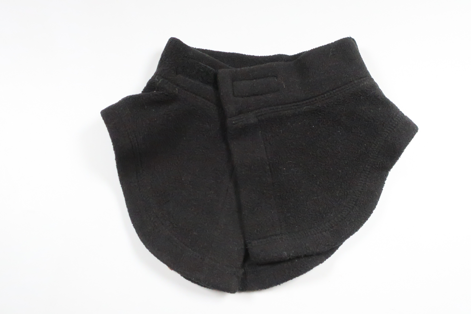 Fleece neck collar from Kappahl - Size One size - Black