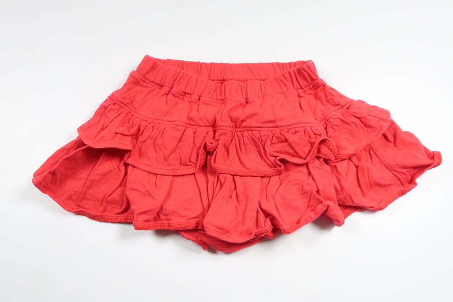 Skirt with ruffles from H&amp;M - Size 86 - Red