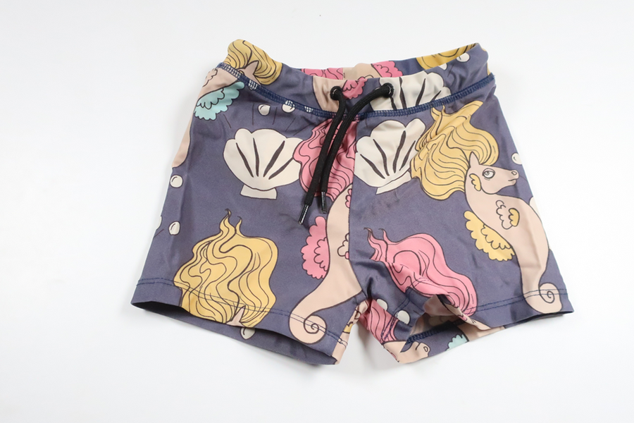 Swimsuit from Mini Rodini - Size 92/98 - Purple