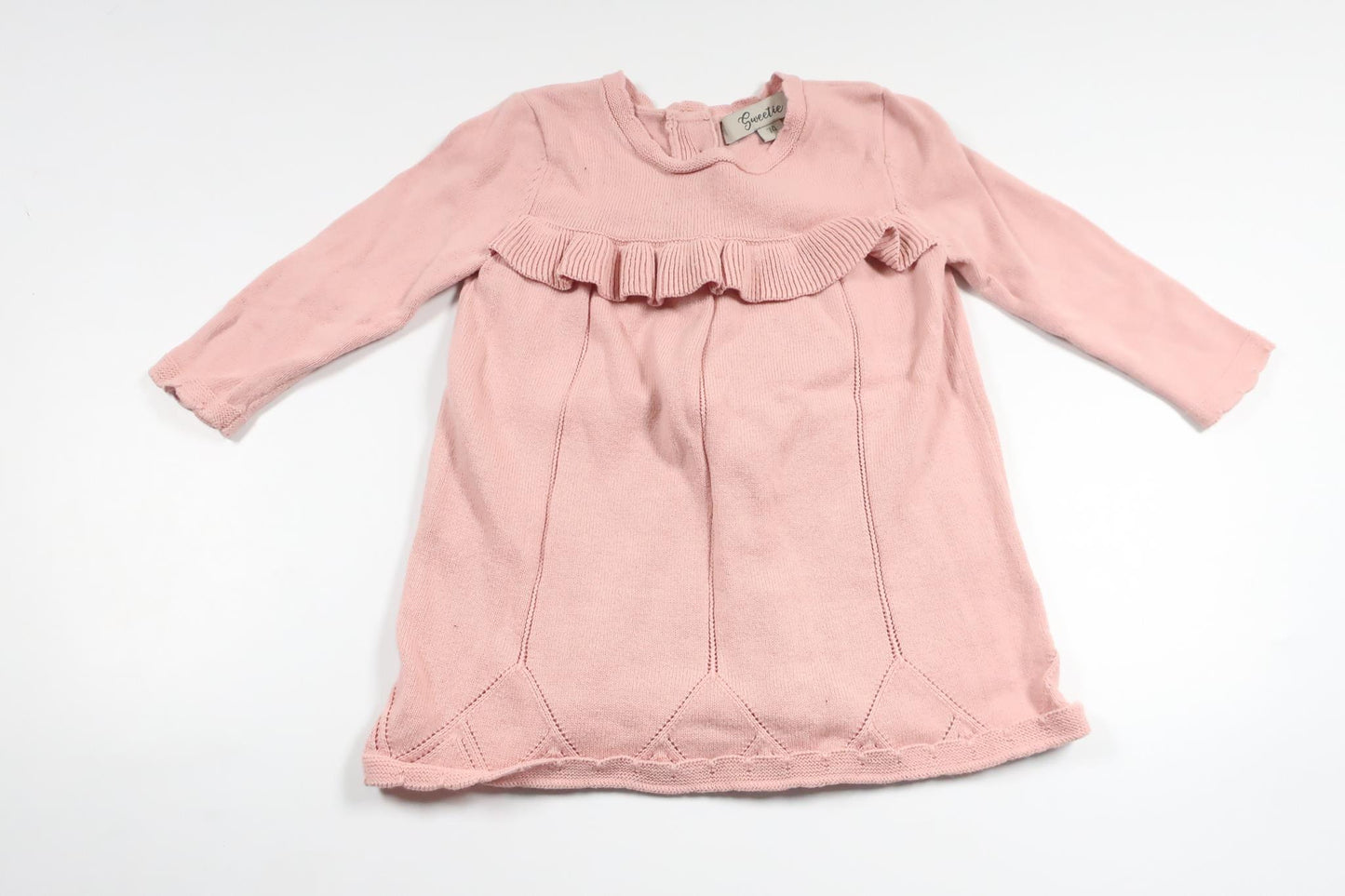 Knitted dress from Sweetie - Size 74 - Pink