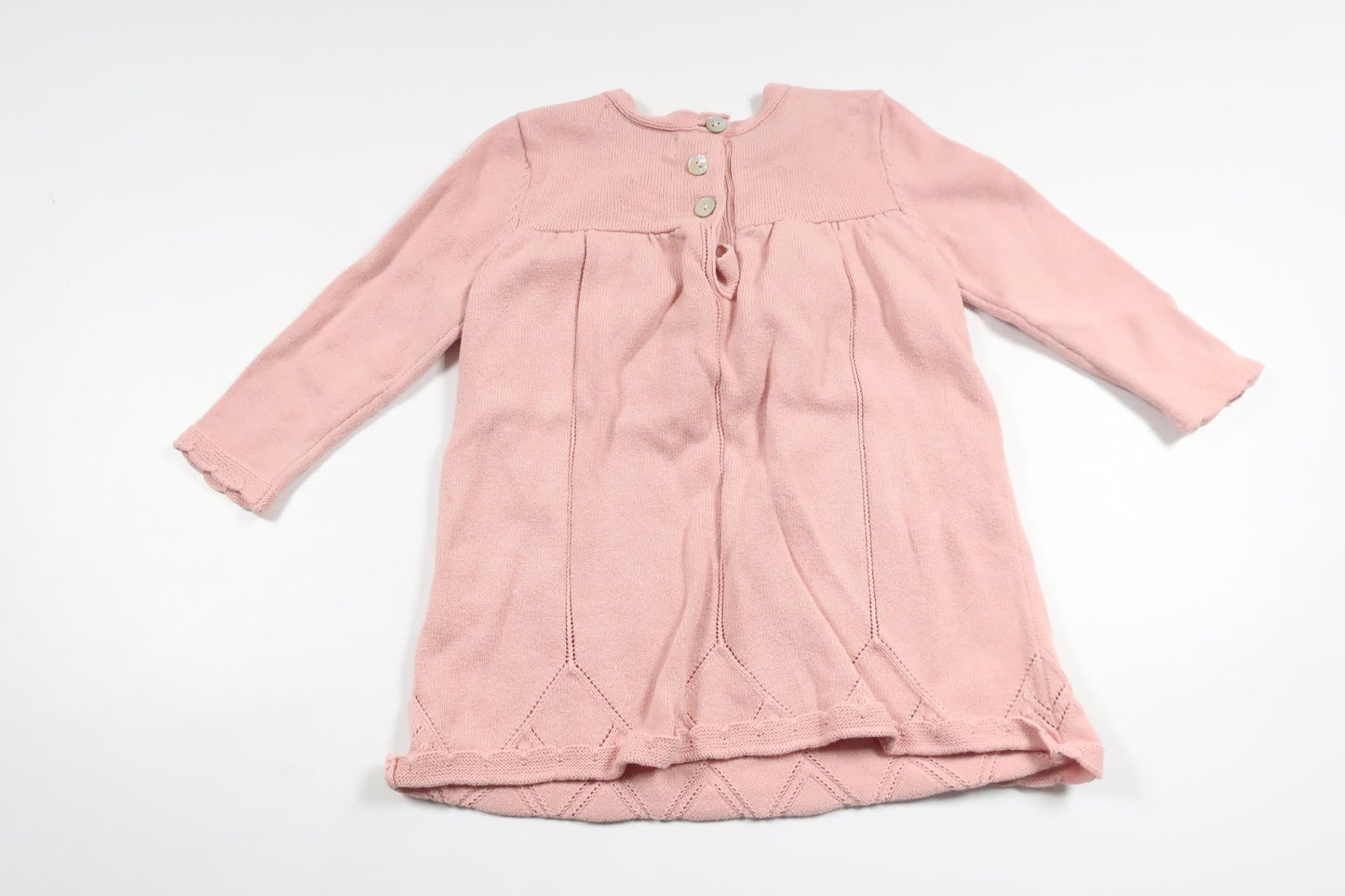 Knitted dress from Sweetie - Size 74 - Pink