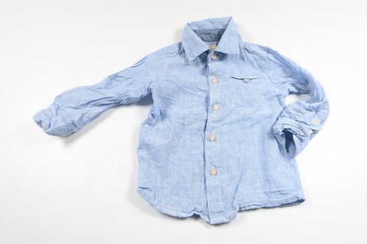 Striped shirt from Baby Skill - Size 80 - Blue