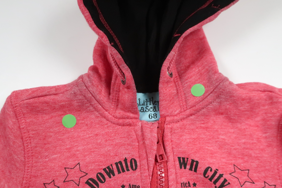 Hooded jacket from Little Rascals - Size 68 - Red