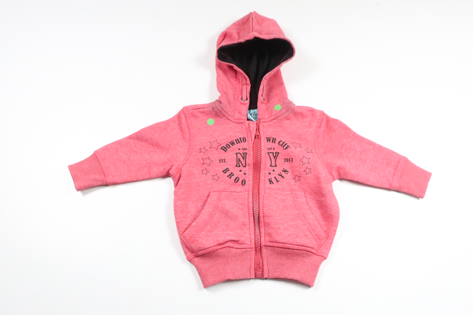 Hooded jacket from Little Rascals - Size 68 - Red