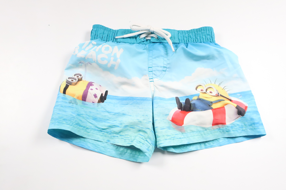 Swim shorts with Minions from H&amp;M - Size 92 - Blue