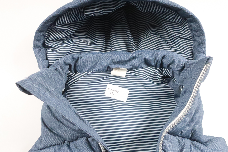 Padded vest from H&amp;M - Size 68 - Blue