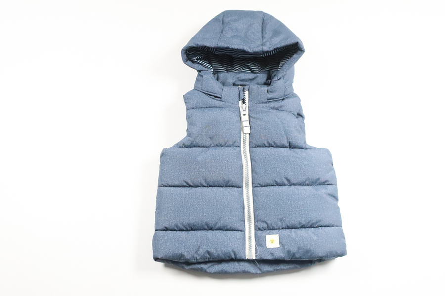 Padded vest from H&amp;M - Size 68 - Blue