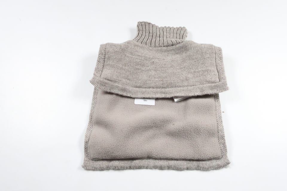 Wool blend collar from Bjällra of Sweden - Size 86/92 - Grey